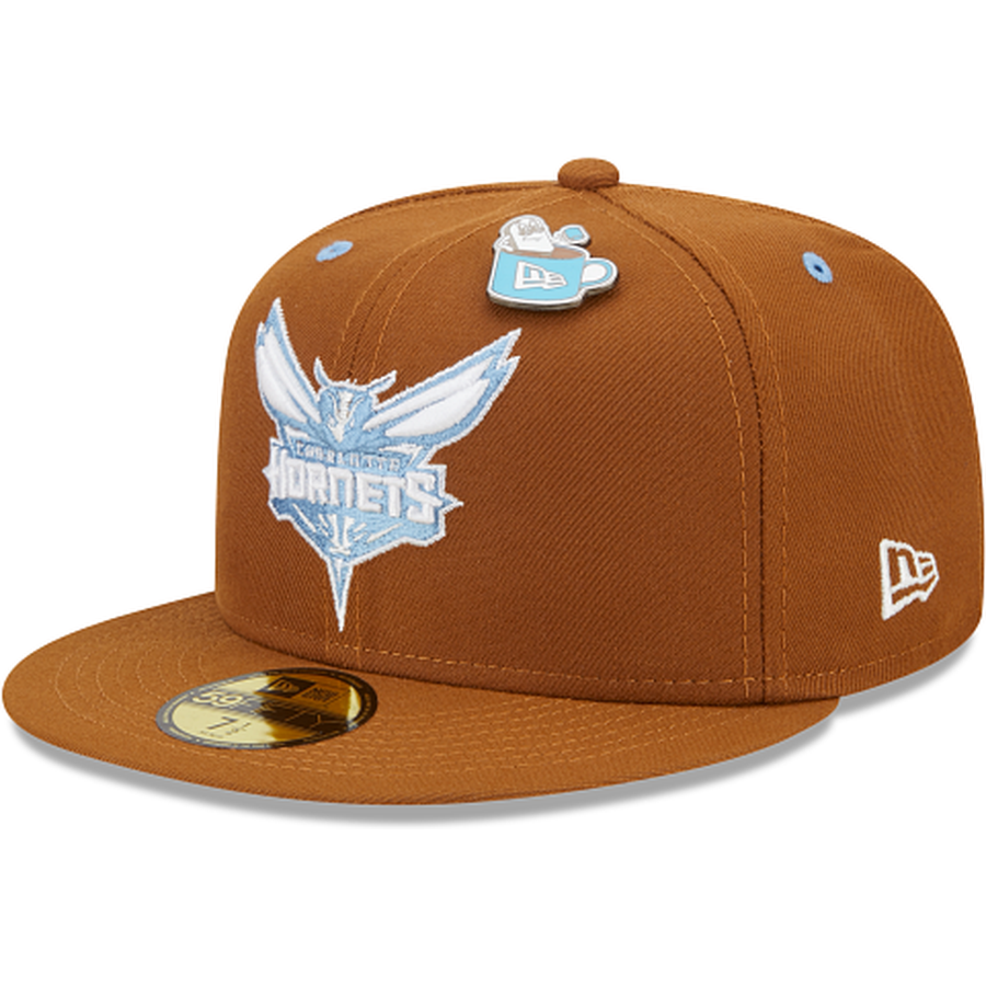 New Era Charlotte Hornets Hot Cocoa 2022 59FIFTY Fitted Hat
