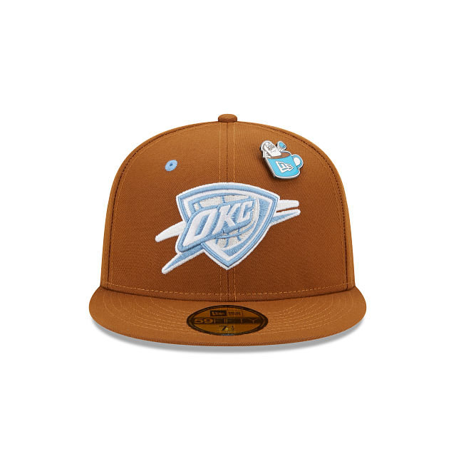 New Era Oklahoma City Thunder Hot Cocoa 2022 59FIFTY Fitted Hat