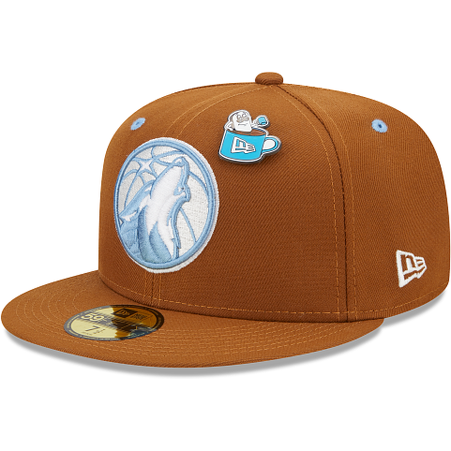 New Era Minnesota Timberwolves Hot Cocoa 2022 59FIFTY Fitted Hat