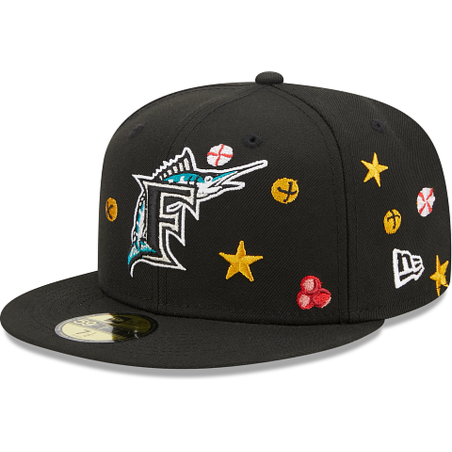 New Era Miami Marlins Sleigh 2022 59FIFTY Fitted Hat