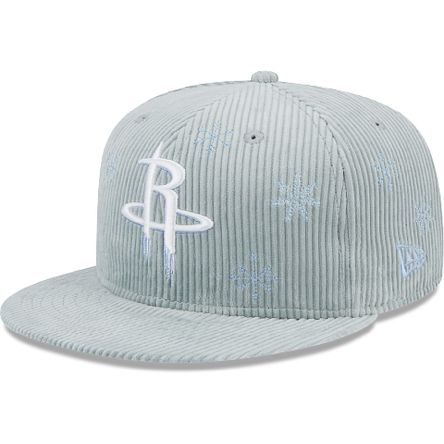 Houston Rockets Spaceman Fitted New Era Houston Rockets Flurry 2022 59FIFTY Fitted Hat