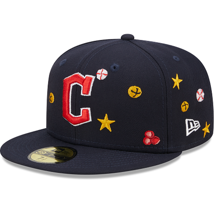 New Era Cleveland Guardians Sleigh 2022 59FIFTY Fitted Hat