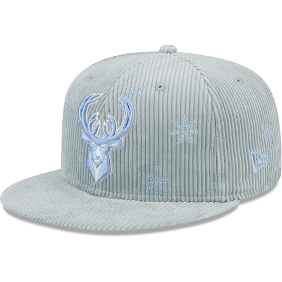 New Era Milwaukee Bucks Flurry 2022 59FIFTY Fitted Hat