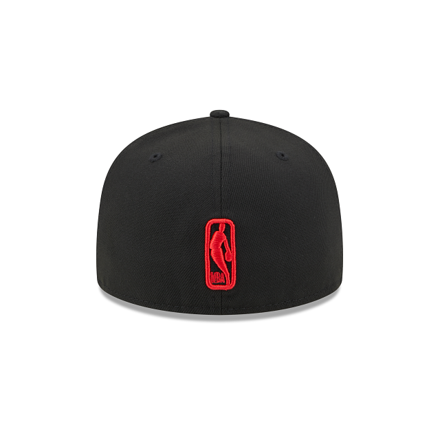 Houston Rockets Spaceman Fitted New Era Houston Rockets Elements 2022 59FIFTY Fitted Hat