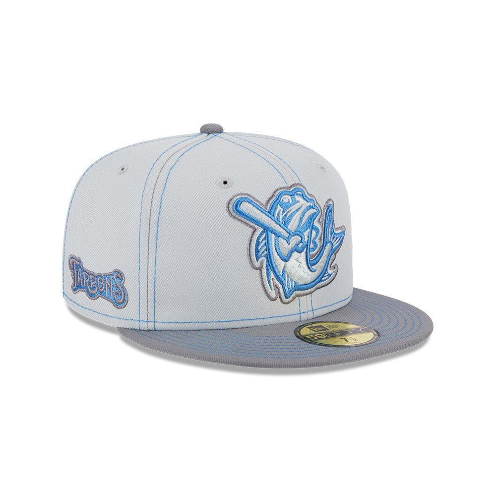New Era Tampa Tarpons Gray Pop 2023 59FIFTY Fitted Hat