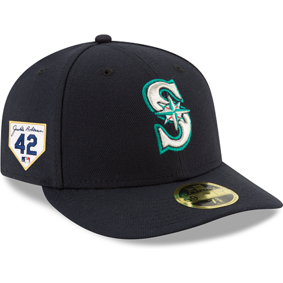 New Era Seattle Mariners Jackie Robinson Day 2023 Low Profile 59FIFTY Fitted Hat