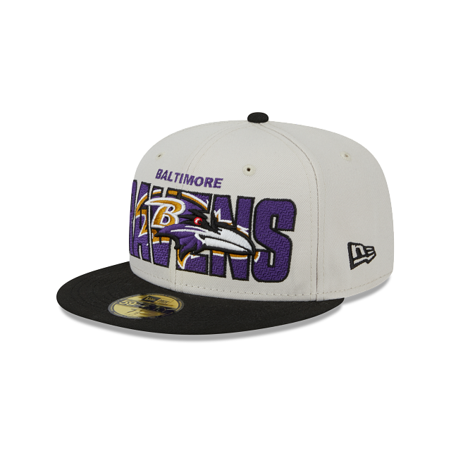 New Era Baltimore Ravens NFL Draft 2023 59FIFTY Fitted Hat