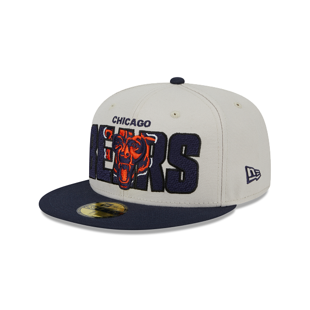 New Era Chicago Bears NFL Draft 2023 59FIFTY Fitted Hat