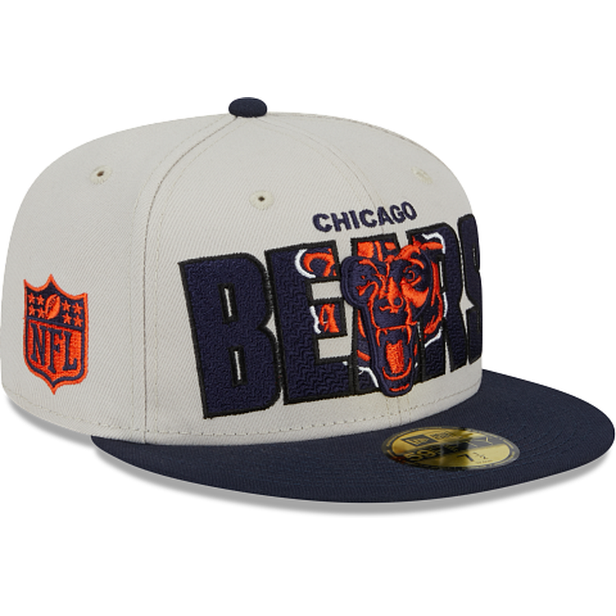 New Era Chicago Bears NFL Draft 2023 59FIFTY Fitted Hat