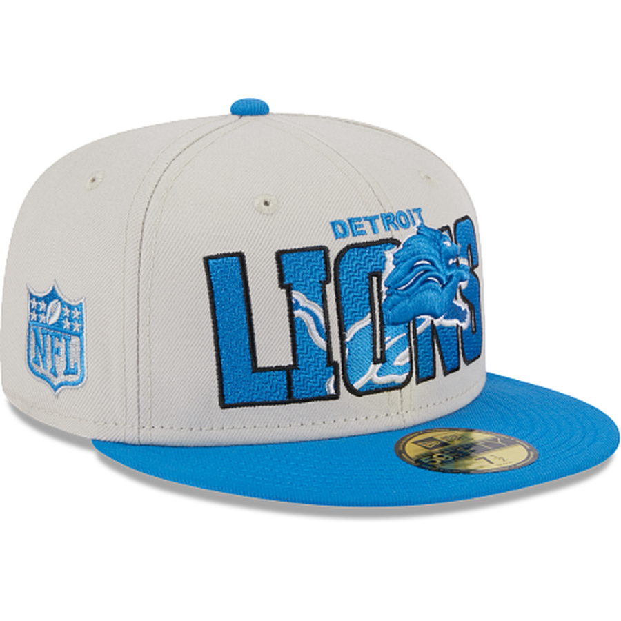 New Era Detroit Lions NFL Draft 2023 59FIFTY Fitted Hat