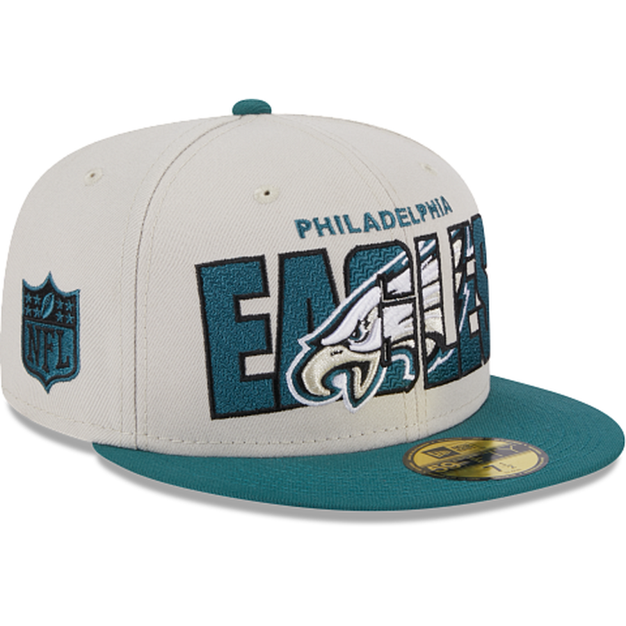New Era Philadelphia Eagles NFL Draft 2023 59FIFTY Fitted Hat