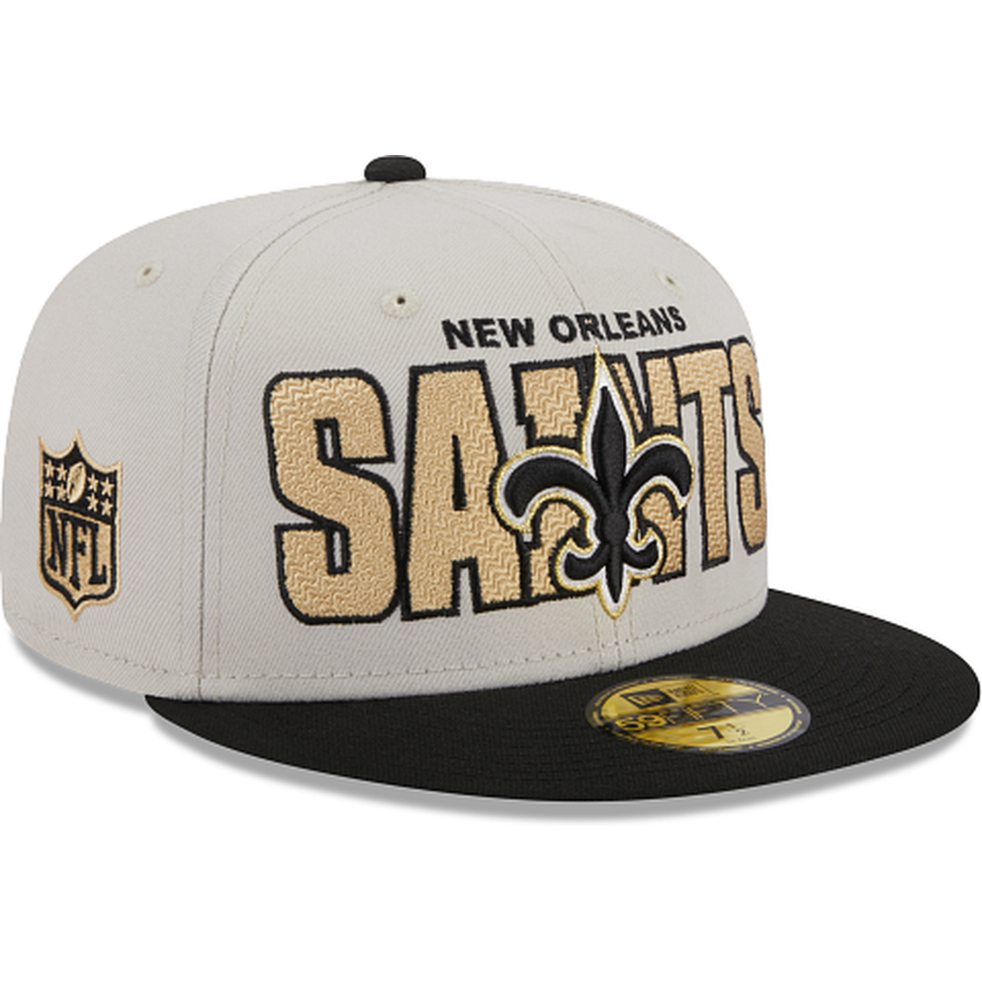 New Era New Orleans Saints NFL Draft 2023 59FIFTY Fitted Hat