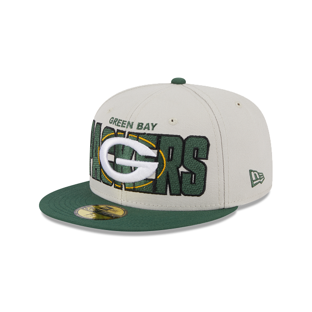 New Era Green Bay Packers NFL Draft 2023 59FIFTY Fitted Hat