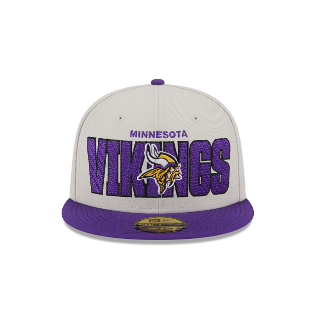 New Era Minnesota Vikings NFL Draft 2023 59FIFTY Fitted Hat