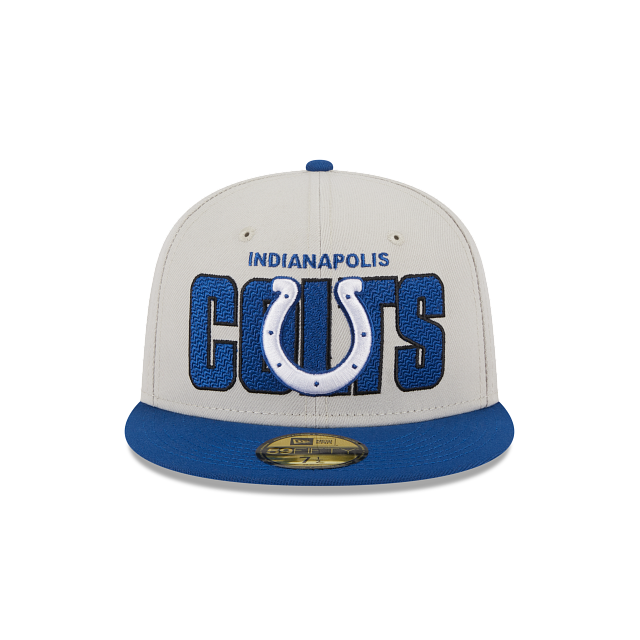 New Era Indianapolis Colts NFL Draft 2023 59FIFTY Fitted Hat