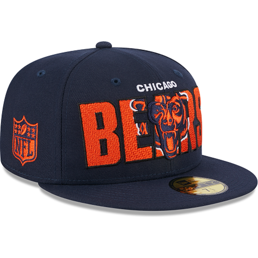 New Era Chicago Bears NFL Draft 2023 Alt 59FIFTY Fitted Hat