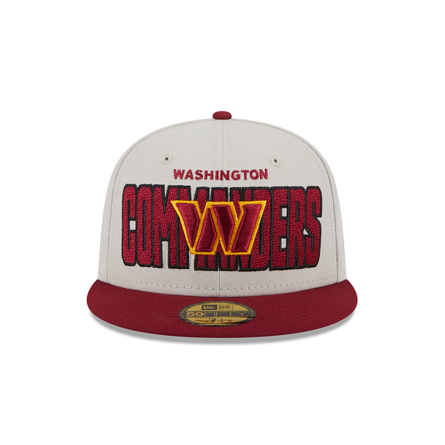 New Era Washington Commanders NFL Draft 2023 59FIFTY Fitted Hat