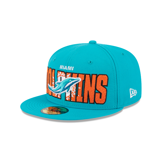 New Era Miami Dolphins NFL Draft 2023 Alt 59FIFTY Fitted Hat