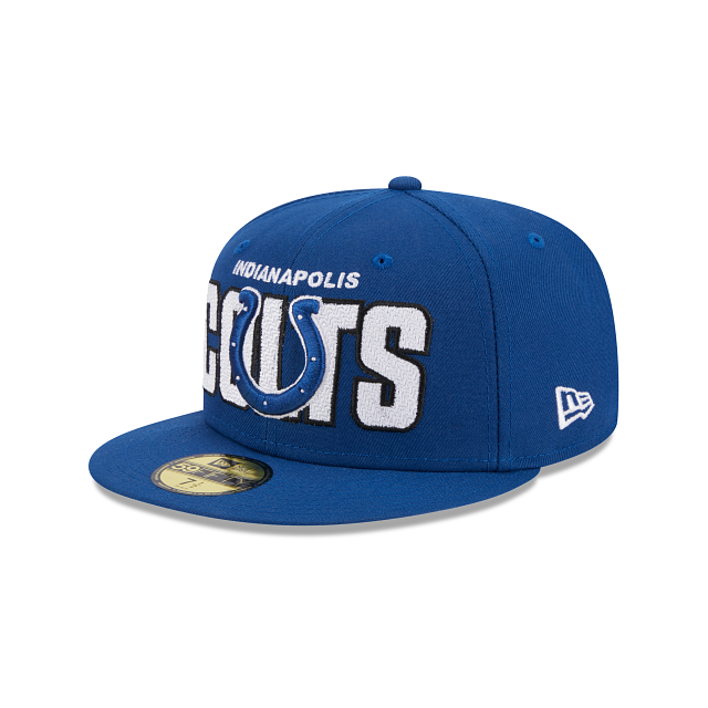 New Era Indianapolis Colts NFL Draft 2023 Alt 59FIFTY Fitted Hat