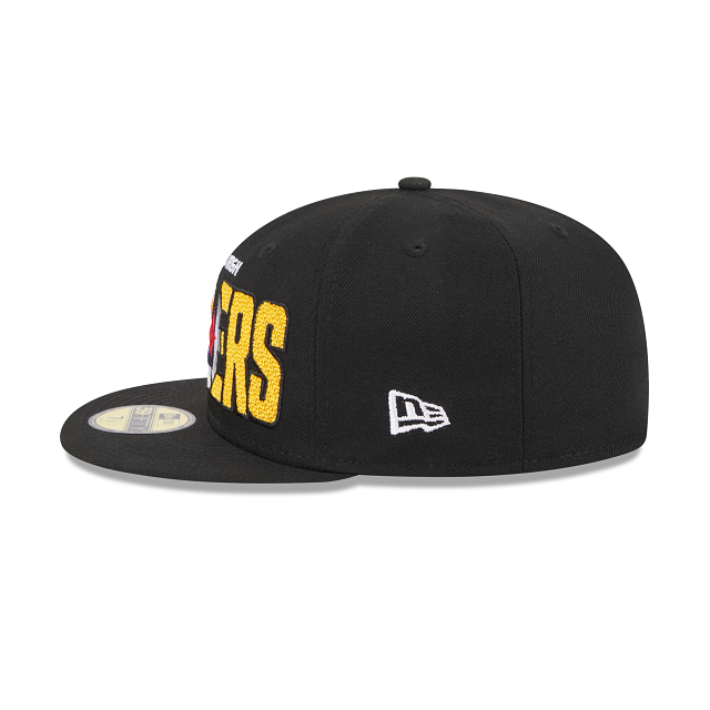 New Era Pittsburgh Steelers NFL Draft 2023 Alt 59FIFTY Fitted Hat