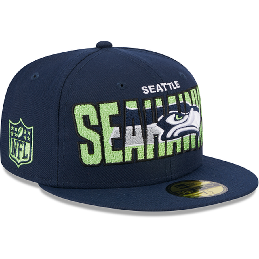 New Era Seattle Seahawks NFL Draft 2023 Alt 59FIFTY Fitted Hat