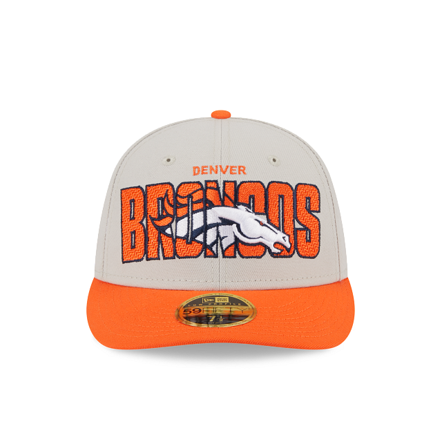 New Era Denver Broncos NFL Draft 2023 Low Profile 59FIFTY Fitted Hat