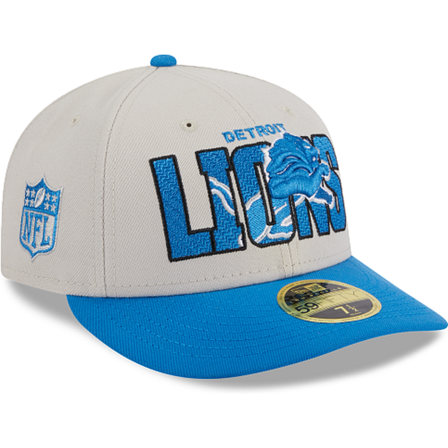 New Era Detroit Lions NFL Draft 2023 Low Profile 59FIFTY Fitted Hat