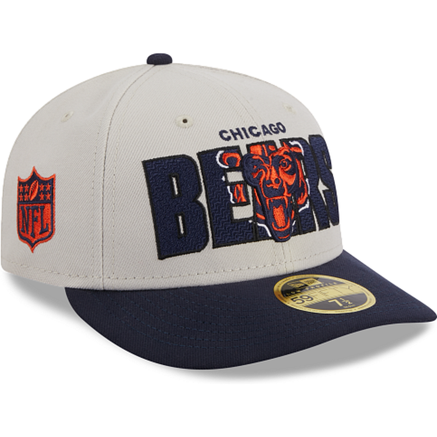 New Era Chicago Bears NFL Draft 2023 Low Profile 59FIFTY Fitted Hat