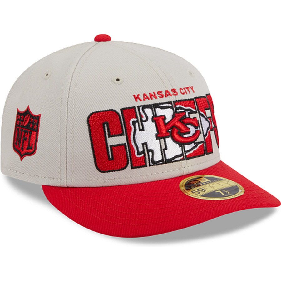 New Era Kansas City Chiefs NFL Draft 2023 Low Profile 59FIFTY Fitted Hat