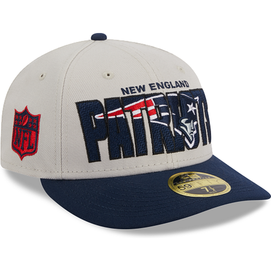 New Era New England Patriots NFL Draft 2023 Low Profile 59FIFTY Fitted Hat
