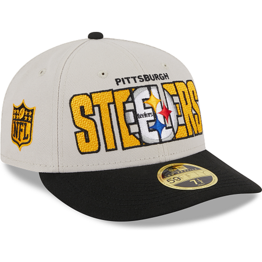 New Era Pittsburgh Steelers NFL Draft 2023 Low Profile 59FIFTY Fitted Hat