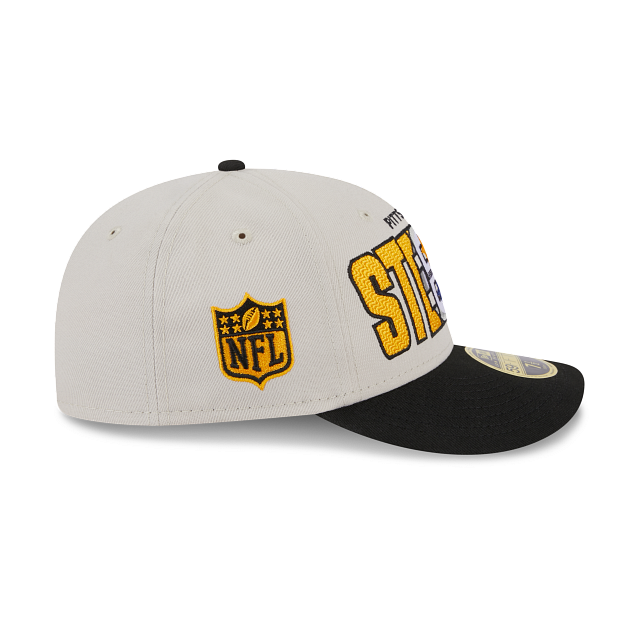 New Era Pittsburgh Steelers NFL Draft 2023 Low Profile 59FIFTY Fitted Hat