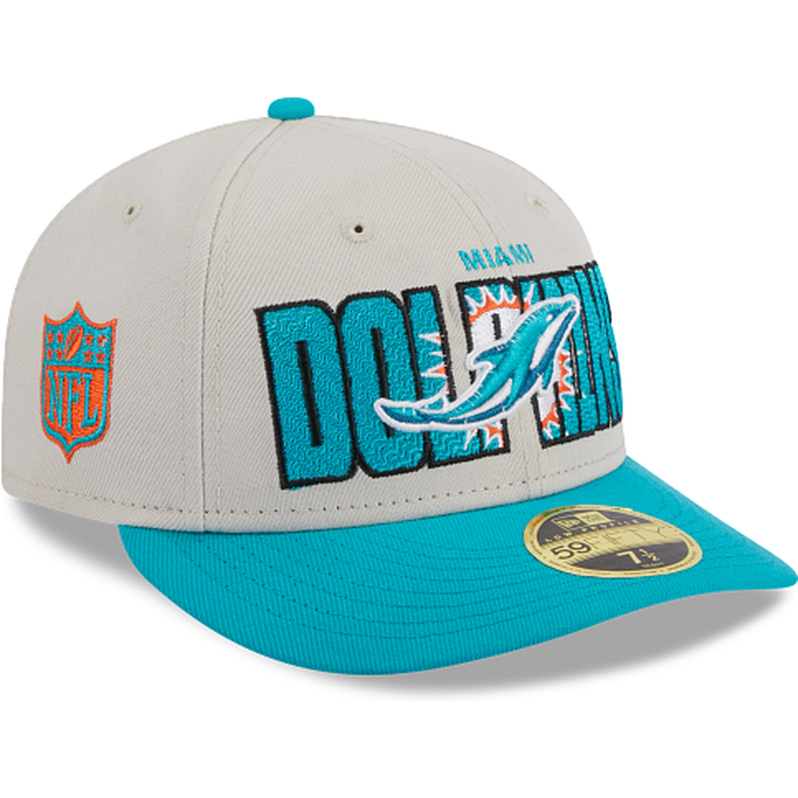 New Era Miami Dolphins NFL Draft 2023 Low Profile 59FIFTY Fitted Hat