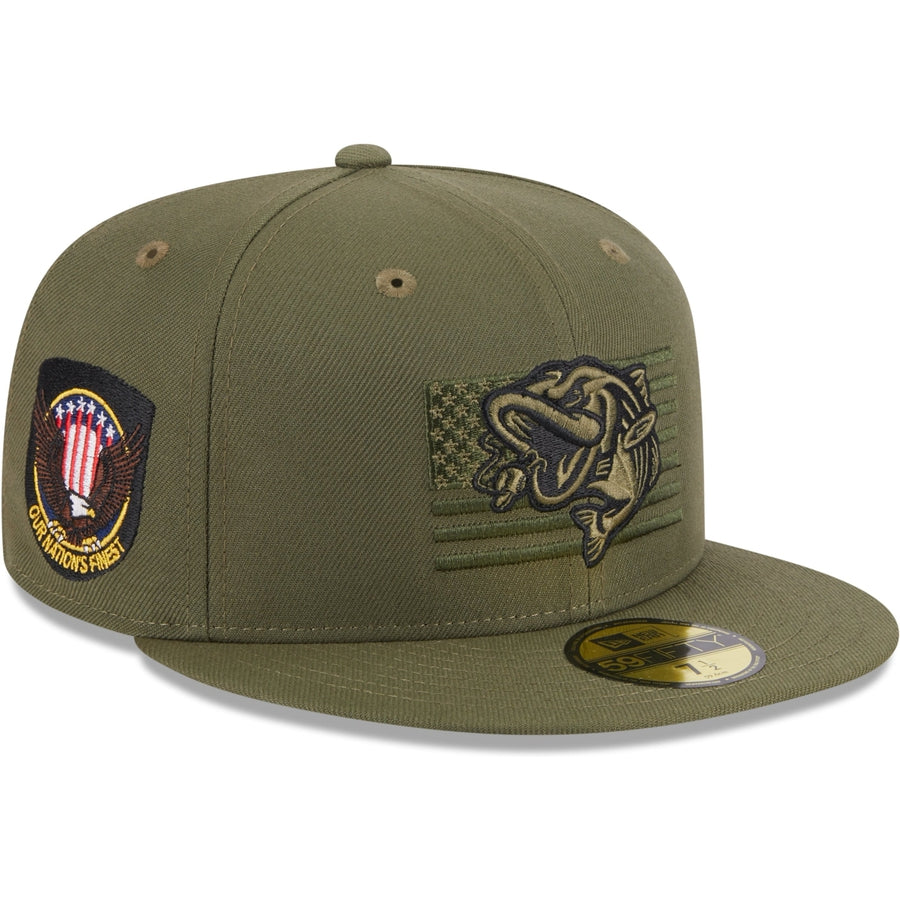New Era Gwinnett Stripers 2023 Armed Forces 59FIFTY Fitted Hat
