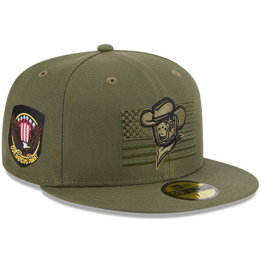 New Era Sugar Land Space Cowboys Armed Forces 2023 59FIFTY Fitted Hat