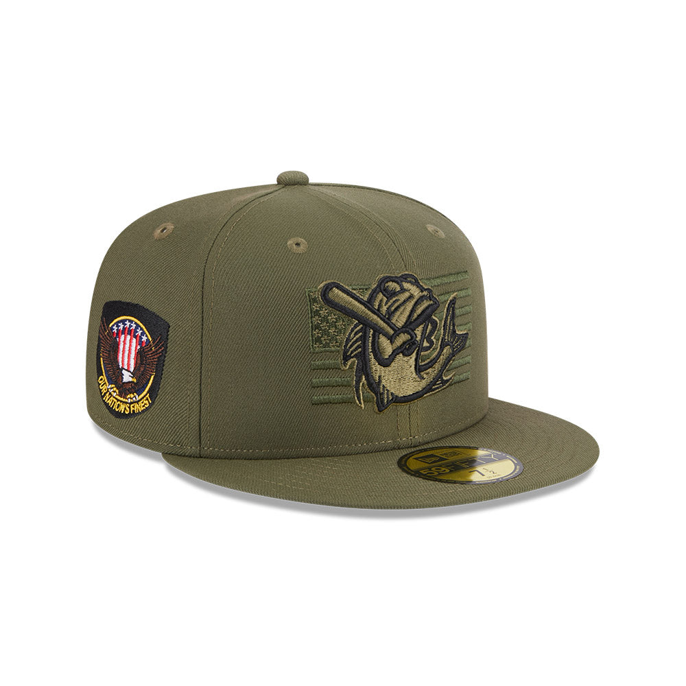 New Era Tampa Tarpons Armed Forces Day 2023 59FIFTY Fitted Hat