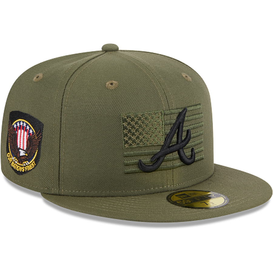 New Era Atlanta Braves Armed Forces Day 2023 59FIFTY Fitted Hat