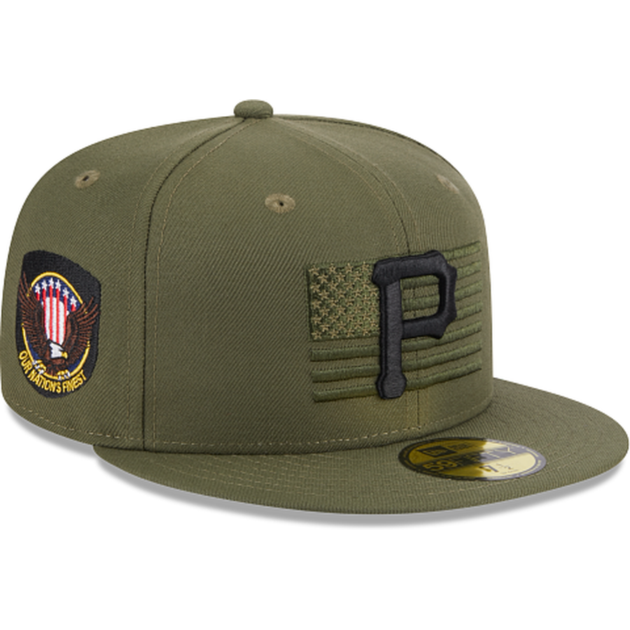 New Era Pittsburgh Pirates Armed Forces Day 2023 59FIFTY Fitted Hat