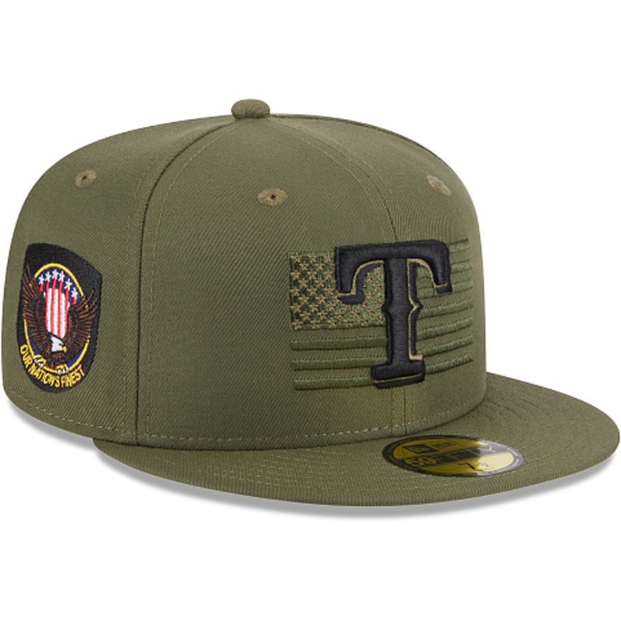 New Era Texas Rangers Armed Forces Day 2023 59FIFTY Fitted Hat