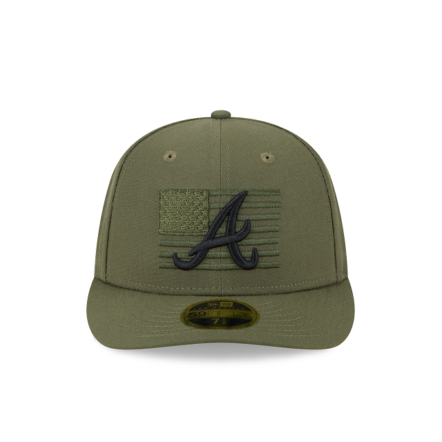 New Era Atlanta Braves Armed Forces Day 2023 Low Profile 59FIFTY Fitted Hat