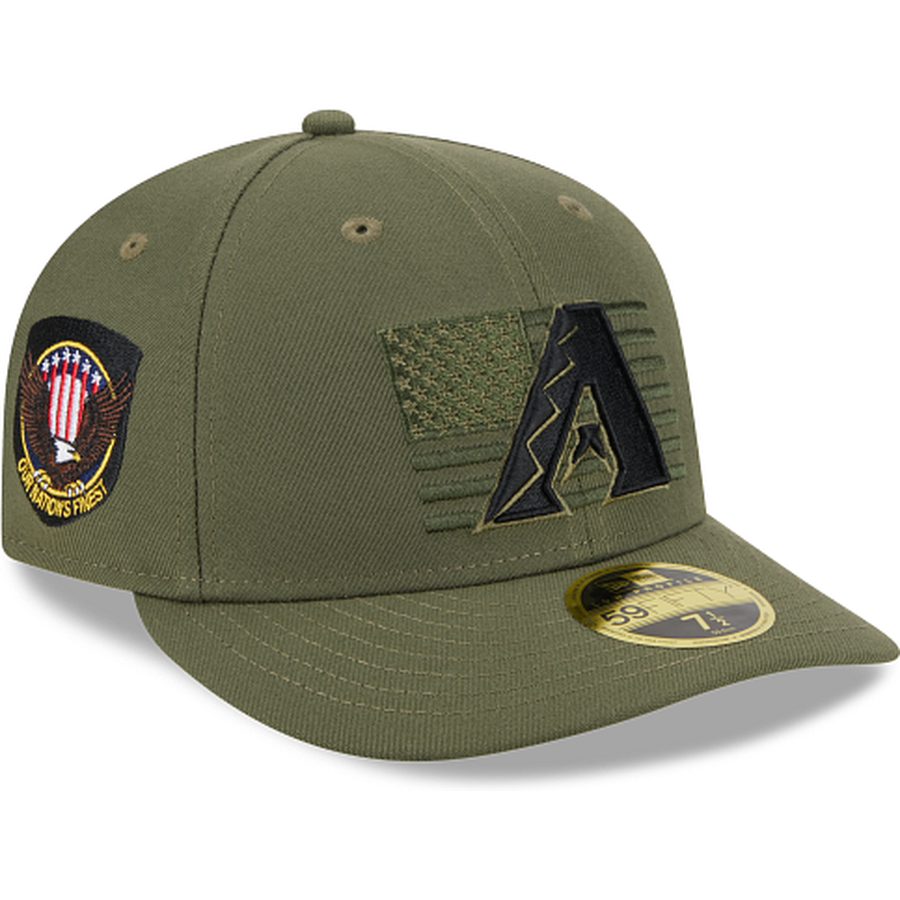 New Era Arizona Diamondbacks Armed Forces Day 2023 Low Profile 59FIFTY Fitted Hat