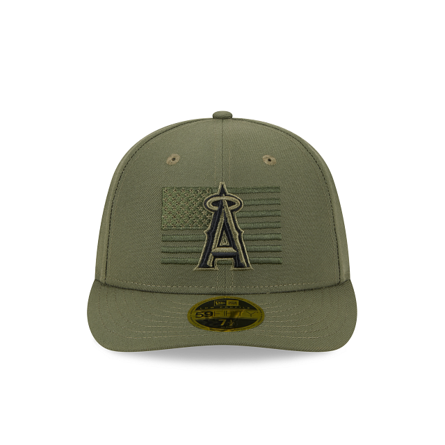 New Era Los Angeles Angels Armed Forces Day 2023 Low Profile 59FIFTY Fitted Hat