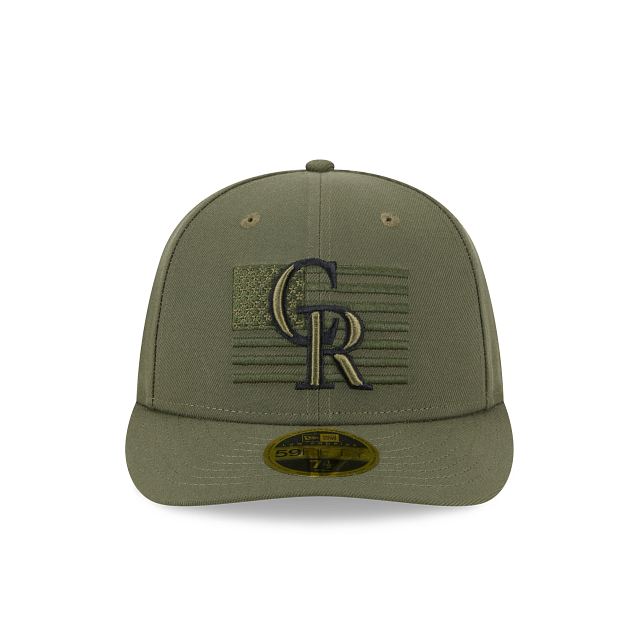 New Era Colorado Rockies Armed Forces Day 2023 Low Profile 59FIFTY Fitted Hat