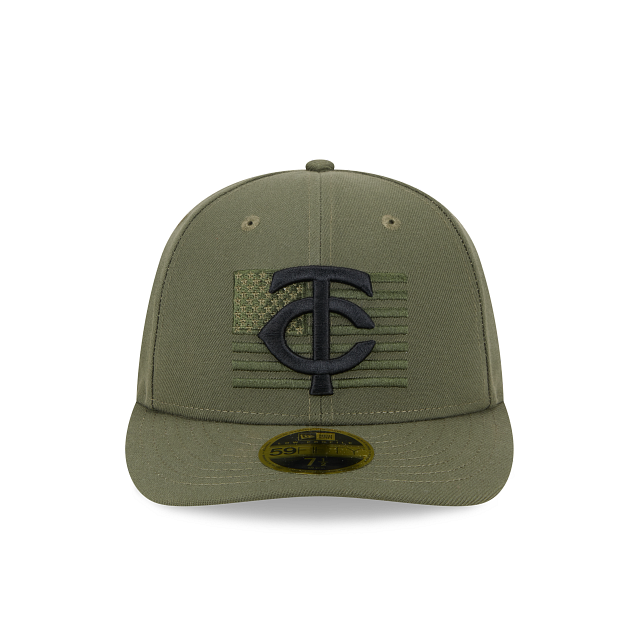 New Era Minnesota Twins Armed Forces Day 2023 Low Profile 59FIFTY Fitted Hat
