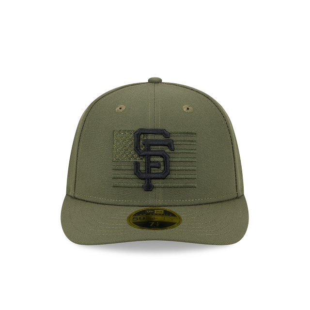 New Era San Francisco Giants Armed Forces Day 2023 Low Profile 59FIFTY Fitted Hat
