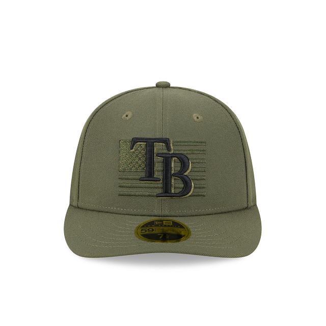 New Era Tampa Bay Rays Armed Forces Day 2023 Low Profile 59FIFTY Fitted Hat
