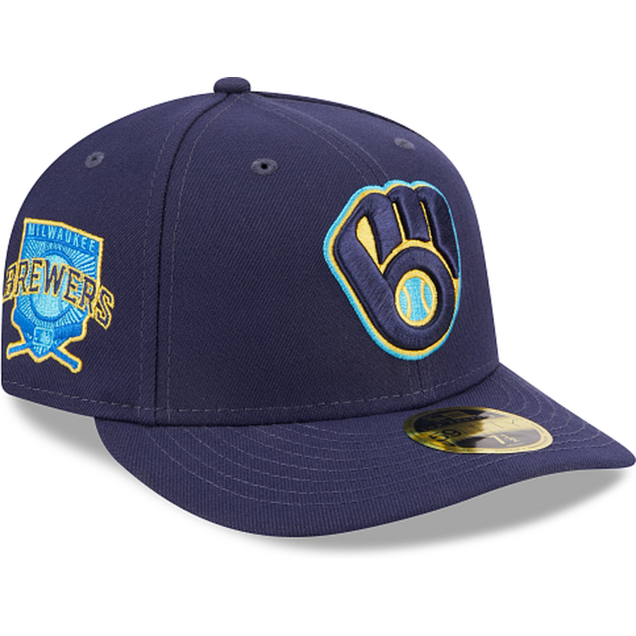 Beerers Dad New Era Milwaukee Brewers Father's Day 2023 Low Profile 59FIFTY Fitted