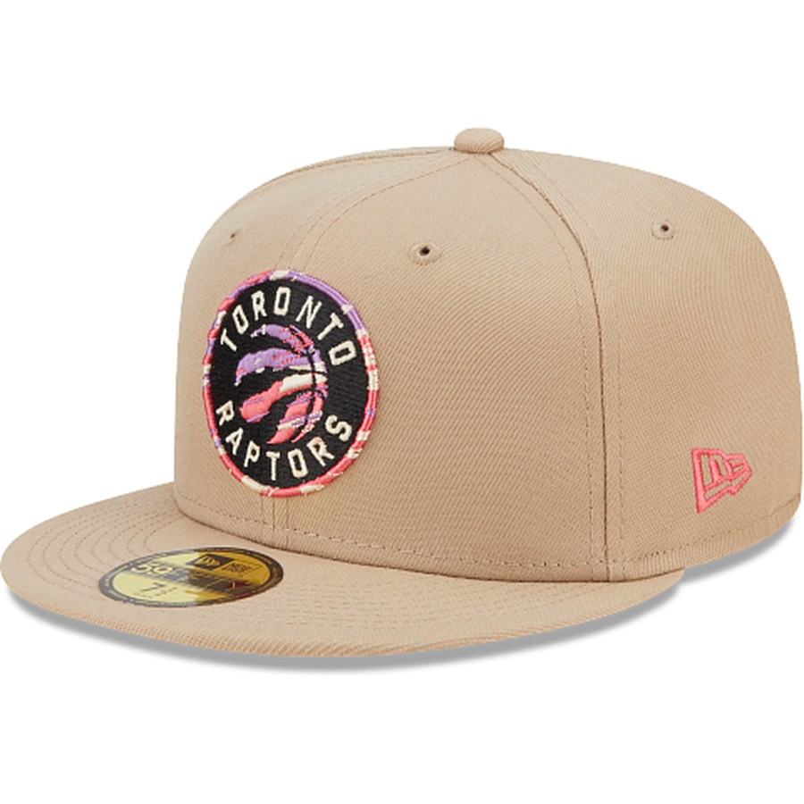 New Era Toronto Raptors Team 2023 Neon 59FIFTY Fitted Hat