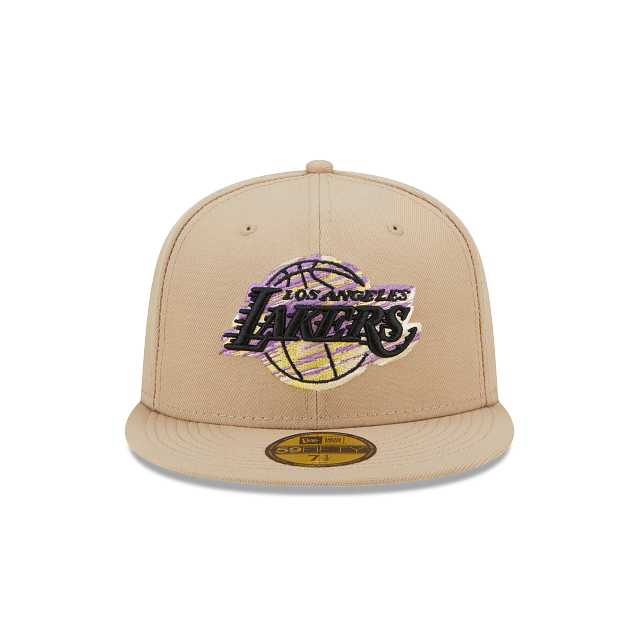 Shop New Era 59Fifty Los Angeles Lakers 2 Tone Fitted Hat 70343677