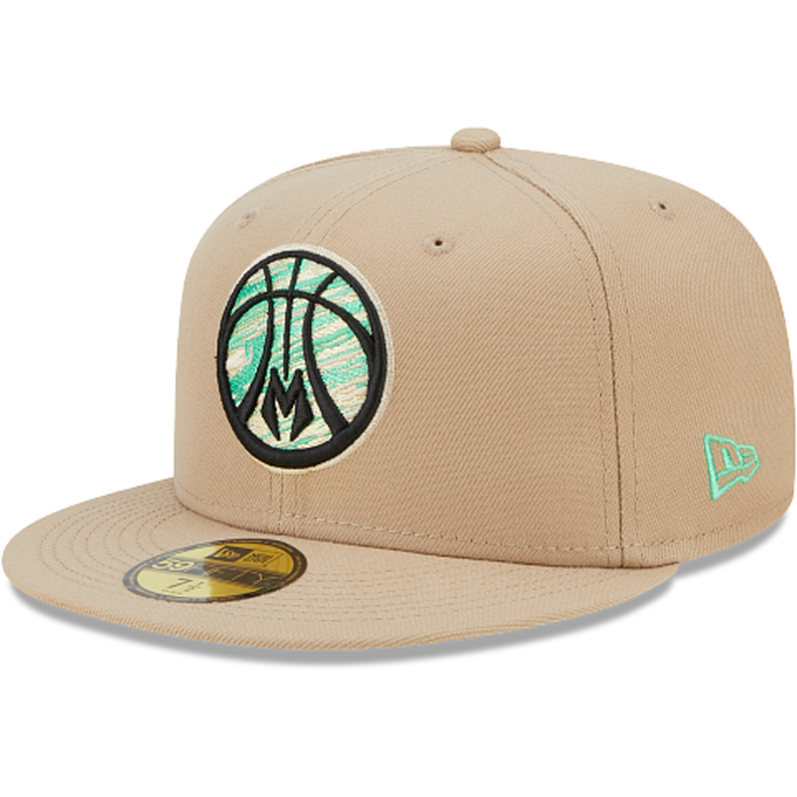 New Era Milwaukee Bucks Team 2023 Neon 59FIFTY Fitted Hat